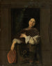 Cavalier with an open window - Jacob Ochtervelt — artwork view