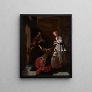 Jacob Ochtervelt - The players.webp