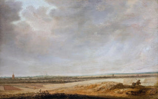 Jacob Salomonsz van Ruysdael - Landscape with Cornfields.webp