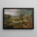 Paisaje con pueblo en otoño - Jacob Savery el Viejo — cuadro enmarcado en la pared