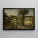 Paisaje con campos de maíz - Jacob Savery el Joven — cuadro enmarcado en la pared