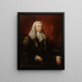 Retrato de Lord Langdale - Jacob Thompson — cuadro enmarcado en la pared