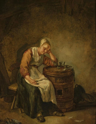 Jacob Toorenvliet - Sleeping woman.webp