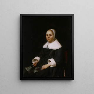 Jacob Van Loo - Portrait of a Young Girl.webp