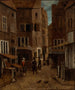 Escena callejera - Jacob Vrel — vista de la obra