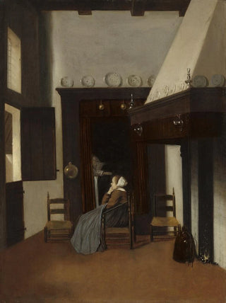 Jacob Vrel - Young Woman in an Interior.webp