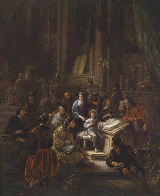 Jacob Willemsz de Wet - Der Zwlfjhrige Jesus Im Tempel.webp