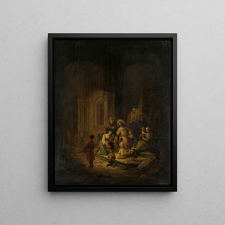 Jacob de Wit - Christ Blessing the little Children.webp