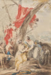 Júpiter bajo los rasgos de Diana y Calisto - Jacob de Wit — vista de la obra