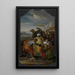 San Felipe bautiza al eunuco - Jacob de Wit — cuadro enmarcado en la pared