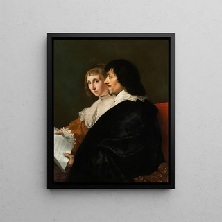 Jacob van Campen - Double Portrait of Constantijn Huygens 15961687 and Suzanna van Baerle 15991637.webp