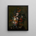 Ramo de flores - Jacob van Huysum — cuadro enmarcado en la pared