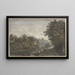 en la pared de la ciudad en Utrecht - Jacob van Liender — cuadro enmarcado en la pared