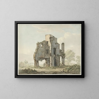 Jacob van Liender - Het afbreken van de rune van de Abdij van Rijnsburg.webp