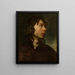 Buste de un joven hombre - Jacob van Oost le Jeune — cuadro enmarcado en la pared