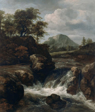 Jacob van Ruisdael - A Waterfall.webp