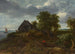 Landscape painting of dunes with distant view of Haarlem - Jacob van Ruisdael — artwork view