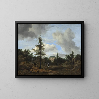 Jacob van Ruisdael - Country House in a Park.webp