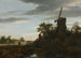 paisaje con un molino de viento - Jacob van Ruisdael — vista de la obra