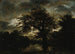 El viejo roble - Jacob van Ruisdael — vista de la obra