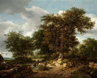 The Big Oak - Jacob van Ruisdael — artwork view