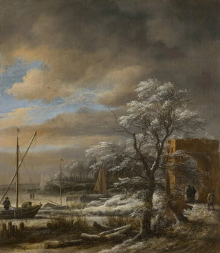 Jacob van Ruisdael - Winter Landscape.webp