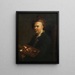 Self-portrait of Jakob van Schuppen - Jacob van Schuppen — framed artwork on a wall