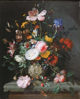 Jacob van Walscapelle - Still Life With Bouquet Of Flowers.webp