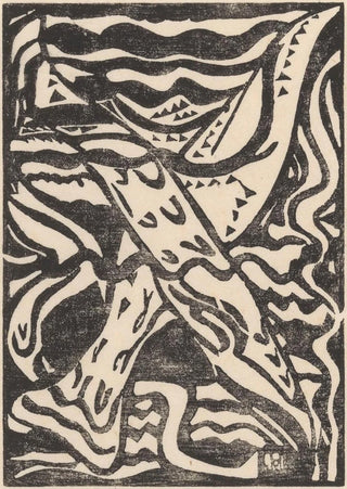 Jacoba van Heemskerck - Compositie Vissen.webp