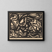 Composition n° 86 - Jacoba van Heemskerck — framed artwork on a wall