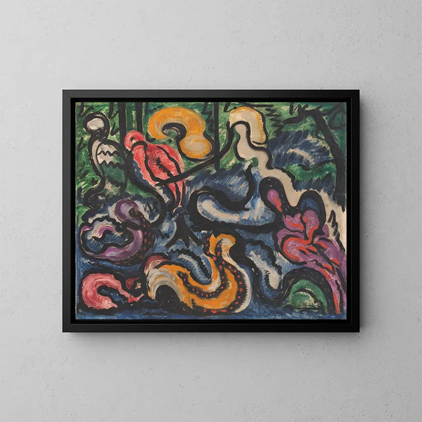 Número 61 - Jacoba van Heemskerck — cuadro enmarcado en la pared