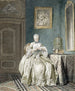 Joven bordadora - Jacobus Buys — vista de la obra