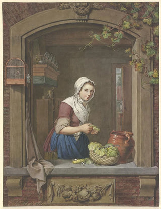 Jacobus Johannes Lauwers - Kitchen girl.webp