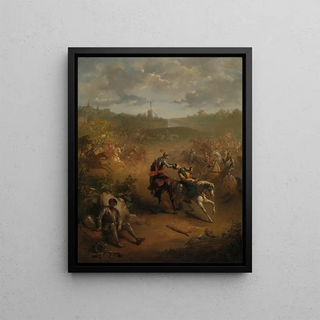 Jacobus van Koningsveld - Het dappere optreden van Marcelis Bax bij Bergen op Zoom Anno 1588.webp