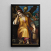 Alegoría de la Avaricia - Jacopo Ligozzi — cuadro enmarcado en la pared