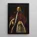 A Procurator of Saint Mark - Jacopo Tintoretto — framed artwork on a wall