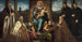 The Doge Alvise Mocenigo and his family before the Virgin and Child - Jacopo Tintoretto — artwork view