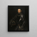 Portrait of a bearded young man - Jacopo Tintoretto — framed artwork on a wall