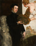 Retrato de Ottavio Strada - Jacopo Tintoretto — vista de la obra