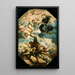 Los sueños de los hombres - Jacopo Tintoretto — cuadro enmarcado en la pared