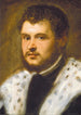 Joven hombre con barba - Jacopo Tintoretto — vista de la obra