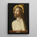 Cristo en la columna - Jacopo da Valenza — cuadro enmarcado en la pared