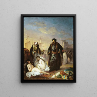 JacquesJoseph Eeckhout - The slave merchant in Turkey.webp