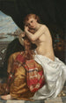 Veneciana en su tocador - Jacques-Louis-Jules David — vista de la obra