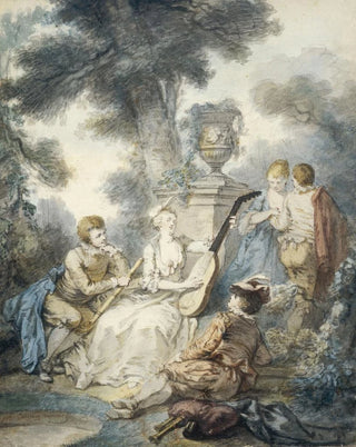 JacquesPhilippe Caresme - La Joueuse de guitare ou La Musique.webp
