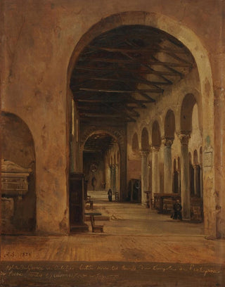 JacquesRaymond Brascassat - Intrieur dglise en Calabre.webp