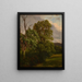 Los Robles - Jacques-Raymond Brascassat — cuadro enmarcado en la pared