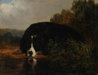 JacquesRaymond Brascassat - Pluton chien favori du matre.webp