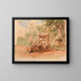 Well - Jacques-Raymond Brascassat — framed artwork on a wall