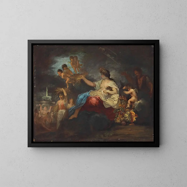 Cérès - Jacques Blanchard — cuadro enmarcado en la pared